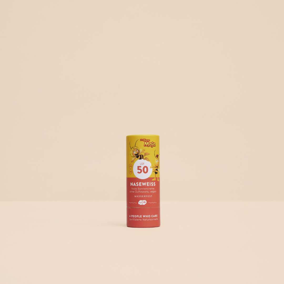 NASEWEISS (LSF 50) Feste Sonnencreme x Die Biene Maja (40g)
