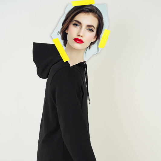 Hoodie 'The Boyfriend' - schwarz