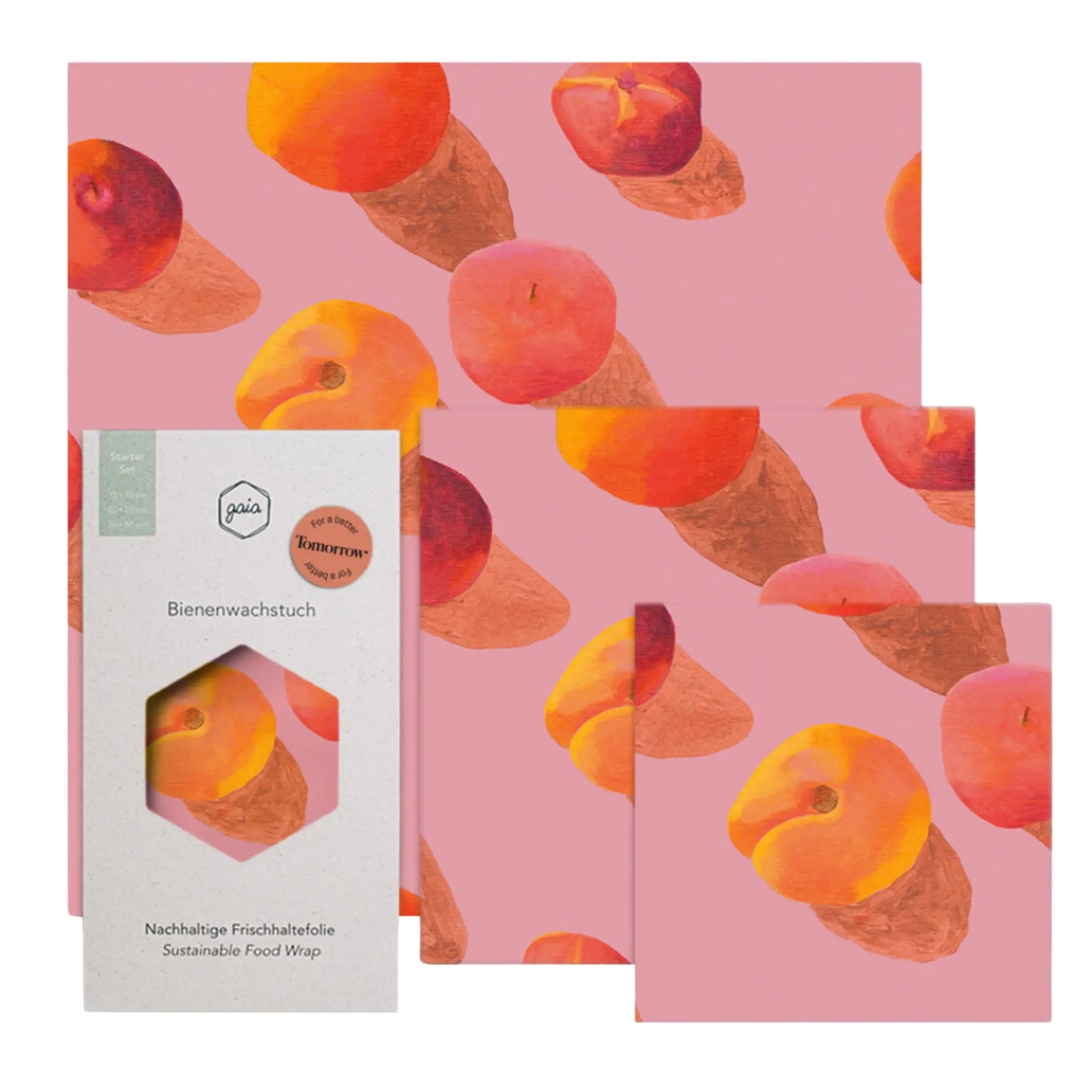 Bienenwachstücher 'Bio' - 3er Set