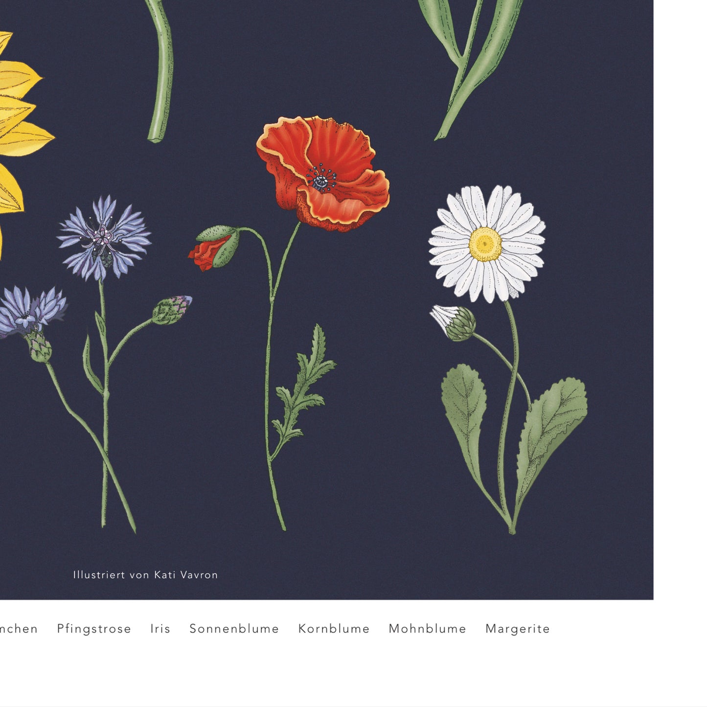 Blumen-Print (DIN A2)