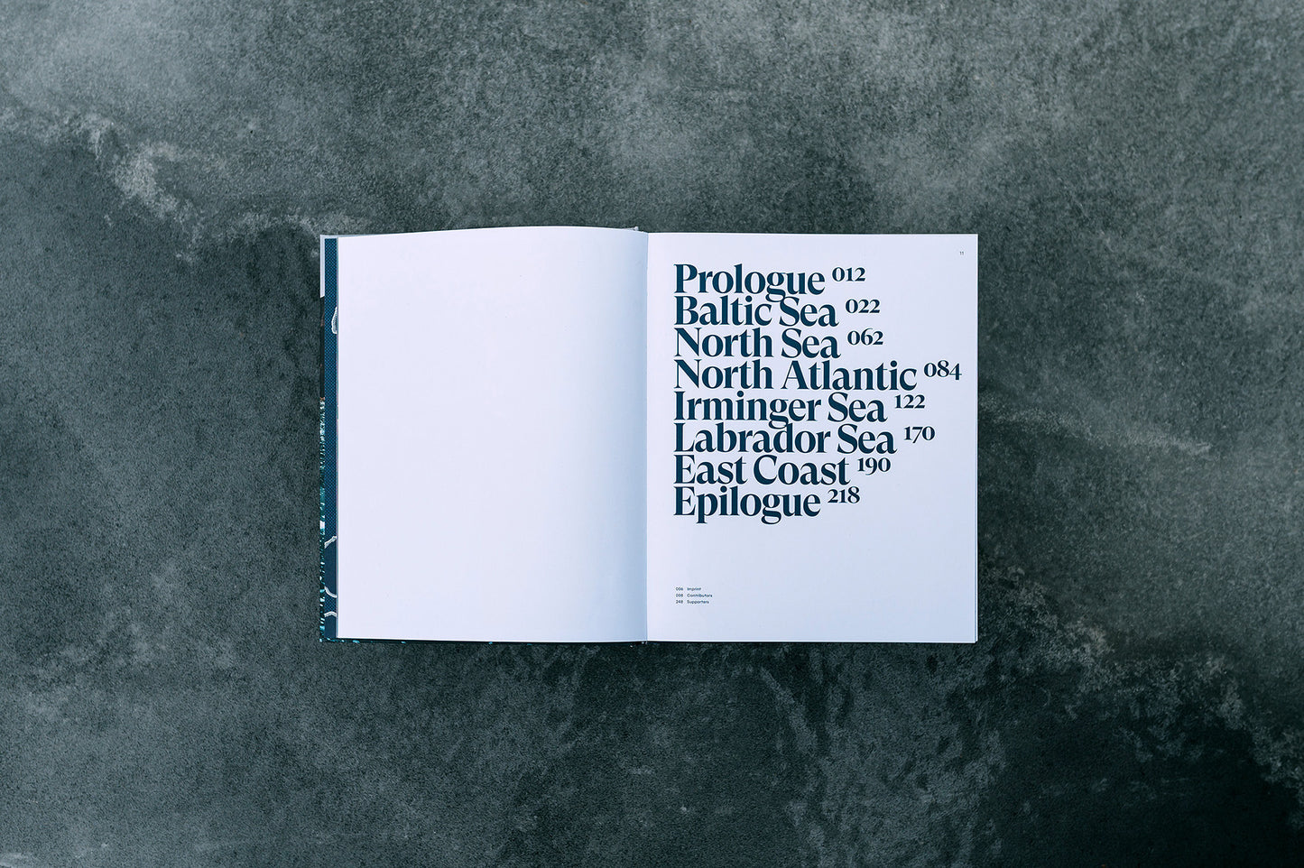 Bildband 'Cold Waters'