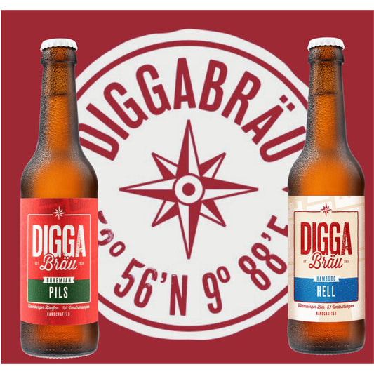 Bier 'DiggaBräu' - 4er Box