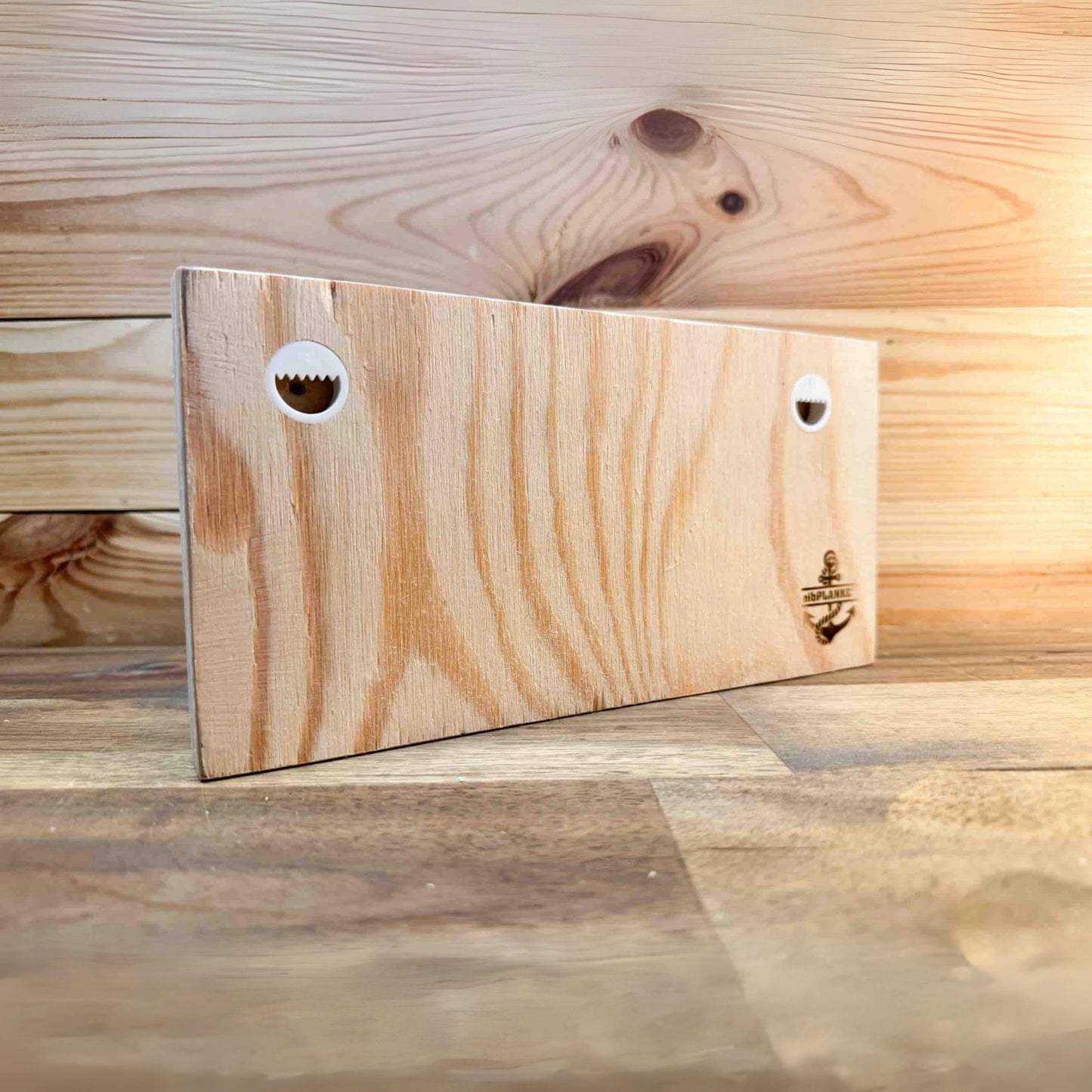 Schlüsselbrett Holz 'I'm going to Hamburch' - 24x12 cm