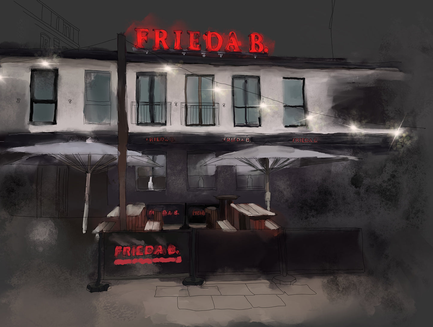 Frieda B – Illustration von LILLI WATERKANT