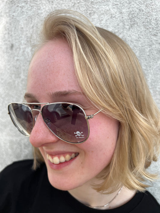 Sonnenbrille FC St. Pauli 'Totenkopf' - Pilotenbrille