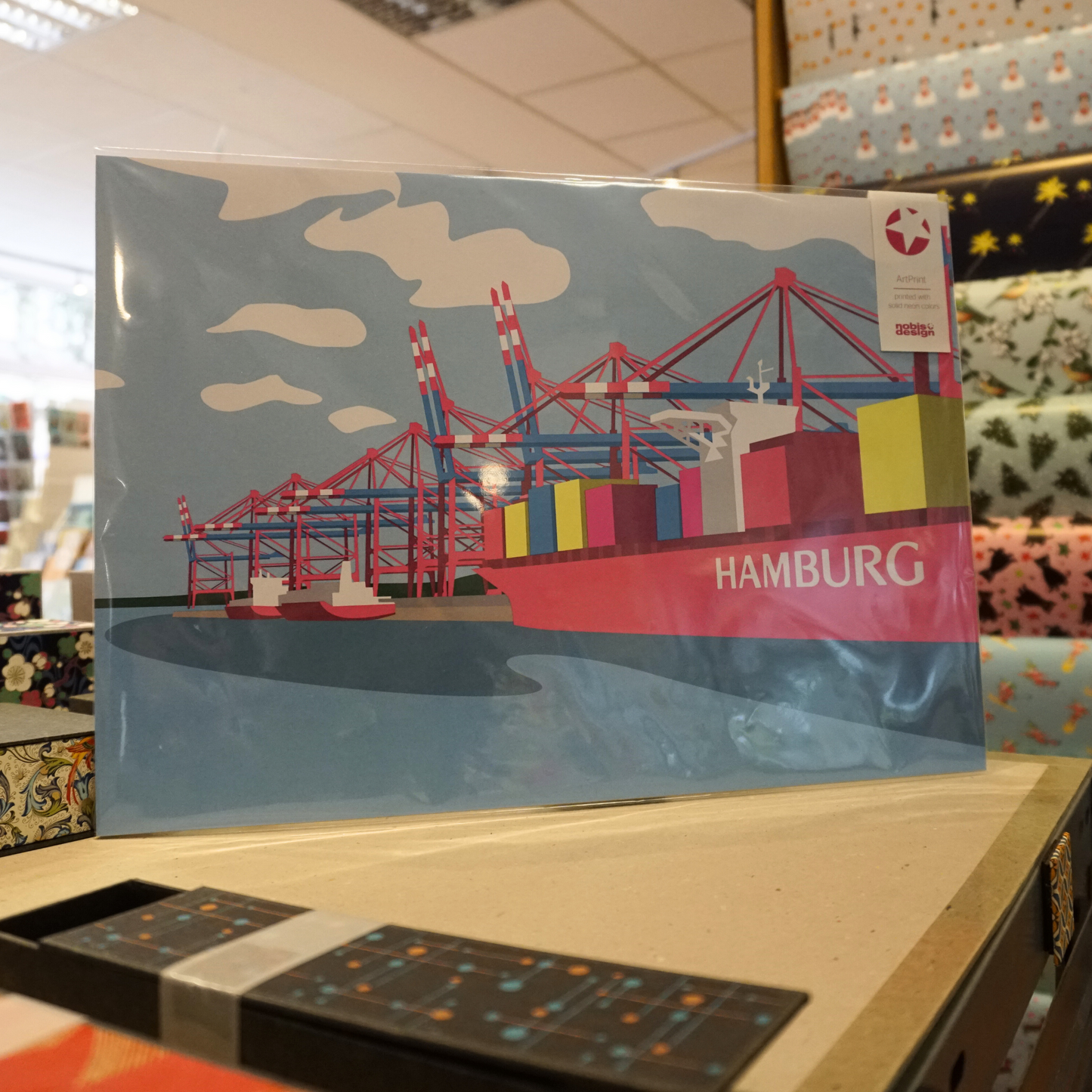 Poster - Hamburger Hafen (Artprint)
