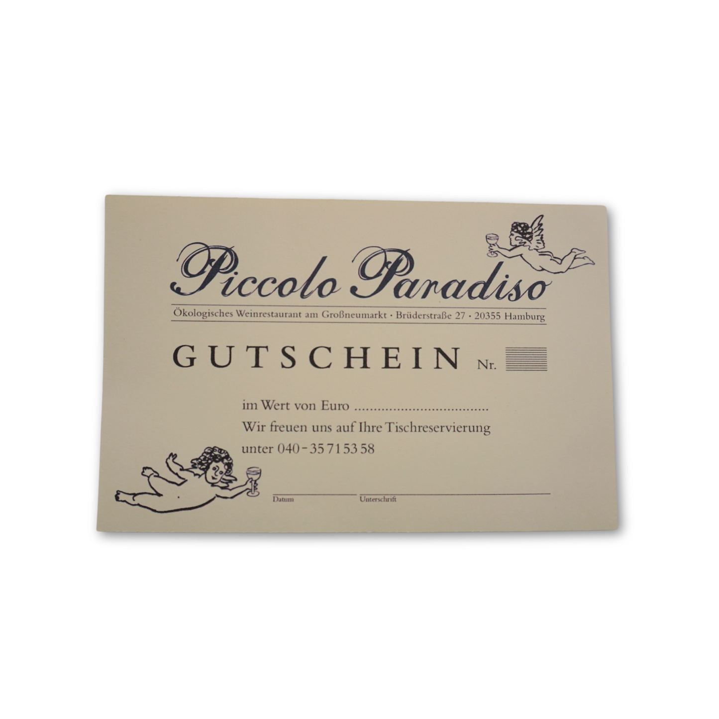 Piccolo Paradiso Gutschein