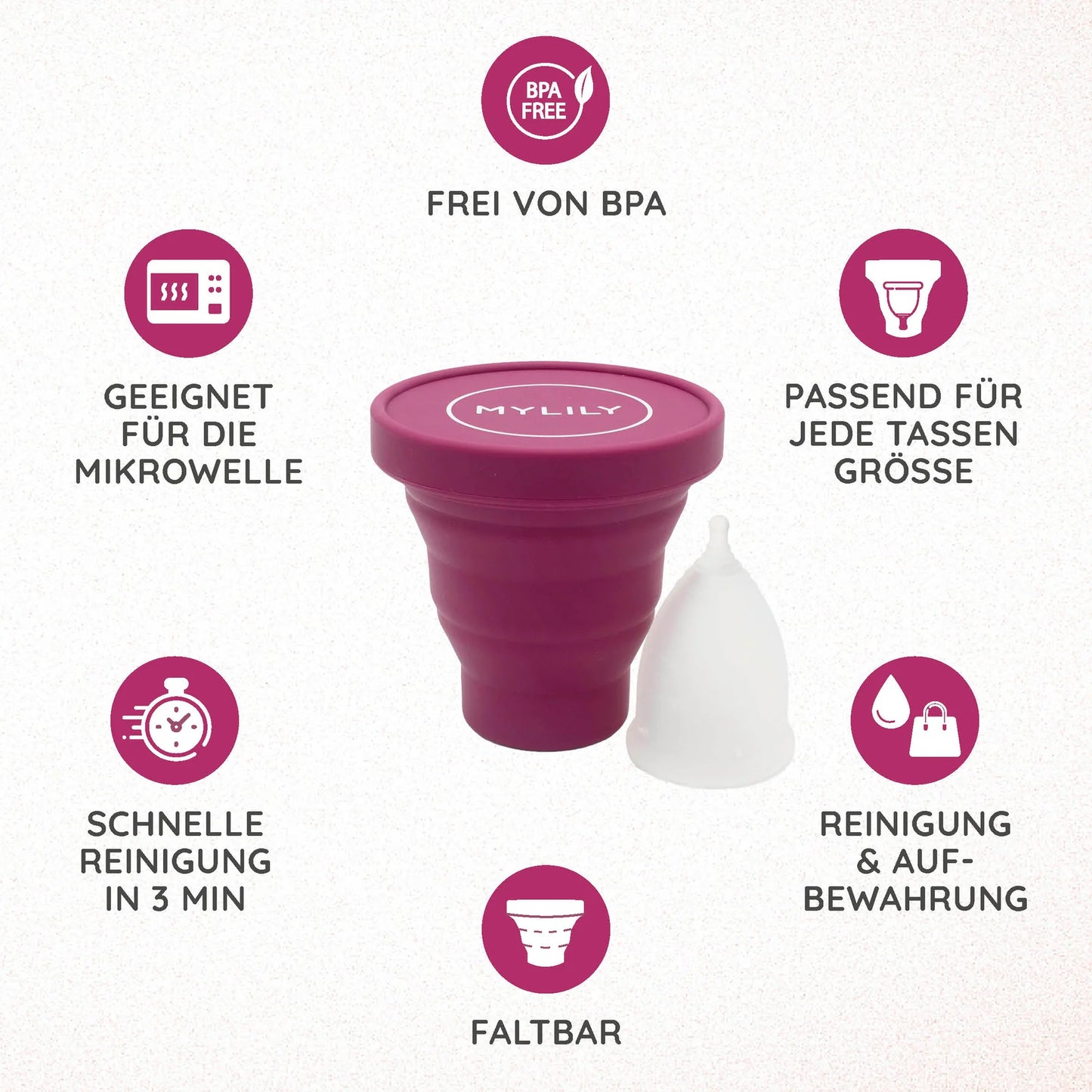 Menstruationstassen-Case