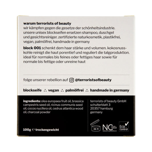 Seife 'cleanse + strengthen'