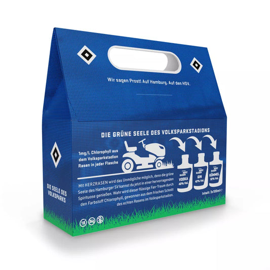 Trilogie HSV 'Herzrasen' - 3 x Schnaps