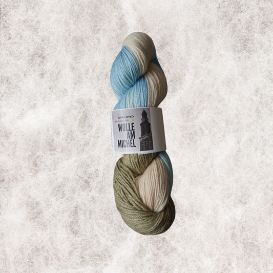 Wolle 'Handgefärbt'