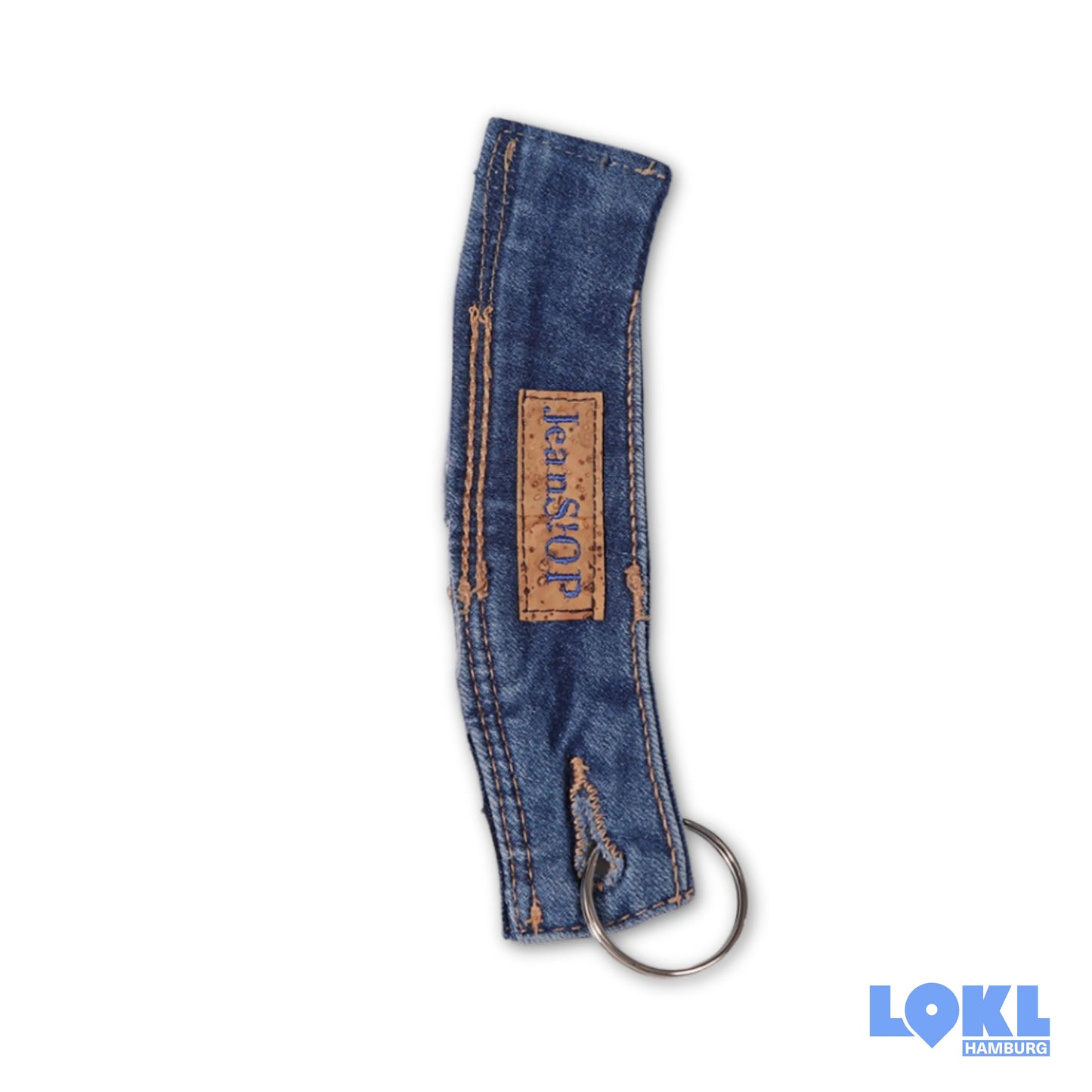 Schlüsselanhänger 'ReJean' - aus alten Jeans