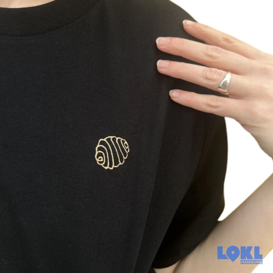 T-Shirt 'Franzbrötchen Outlines'