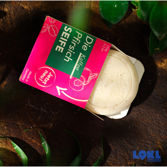 Seife 'Kaffee-Pfirsich'