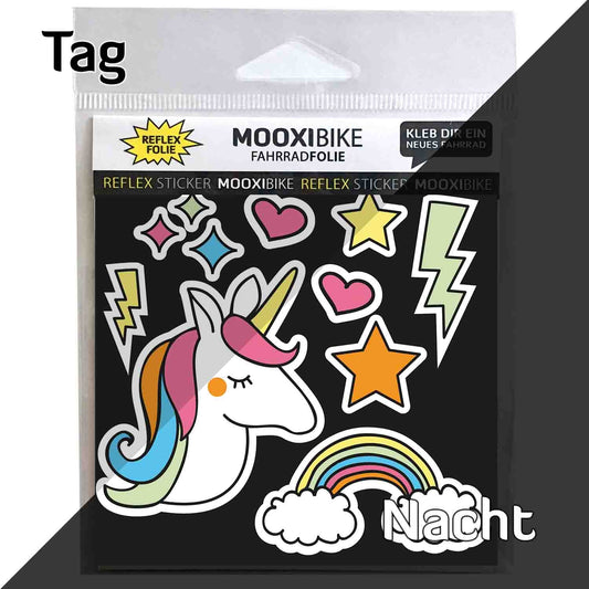 Fahrradaufkleber 'reflektierend'