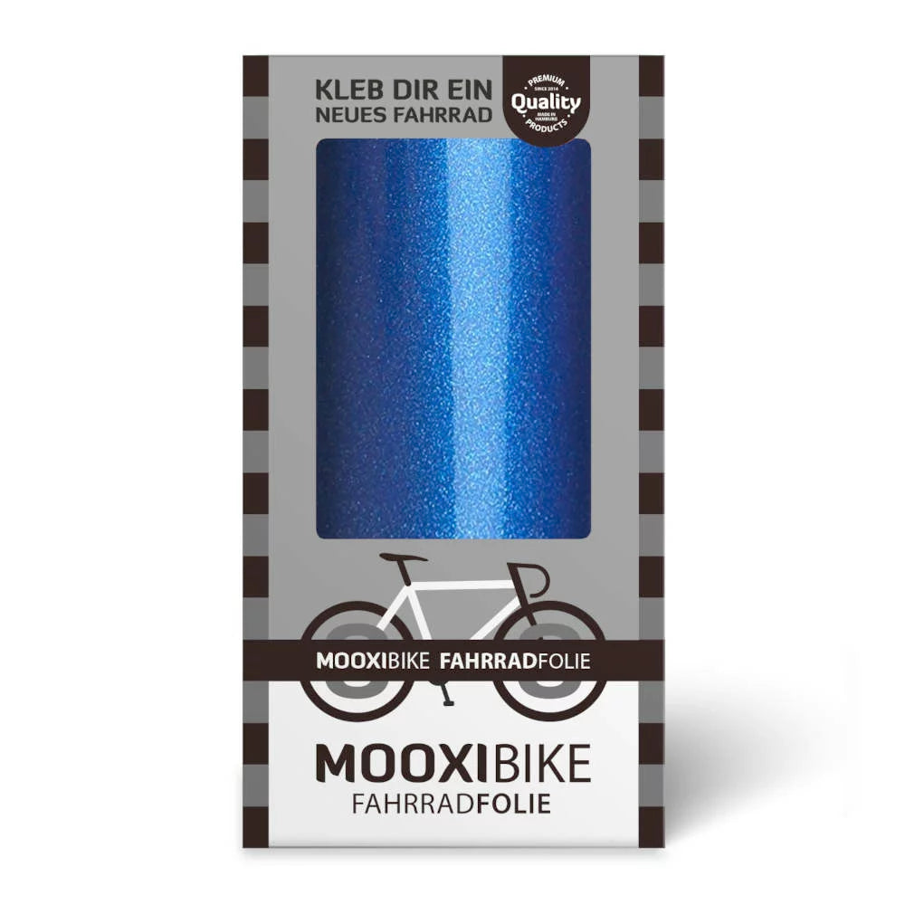 Glänzende Fahrradrahmenschutzfolie
