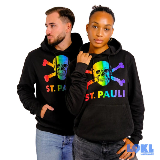 FC St. Pauli Kapuzenpullover Regenbogen