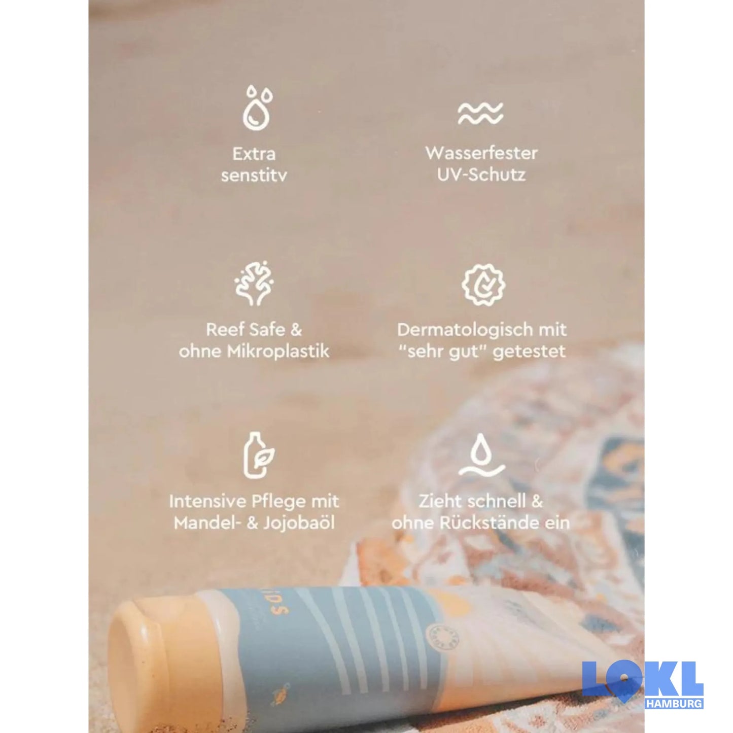 Sonnencreme 'Suns Kids' - LSF 50+