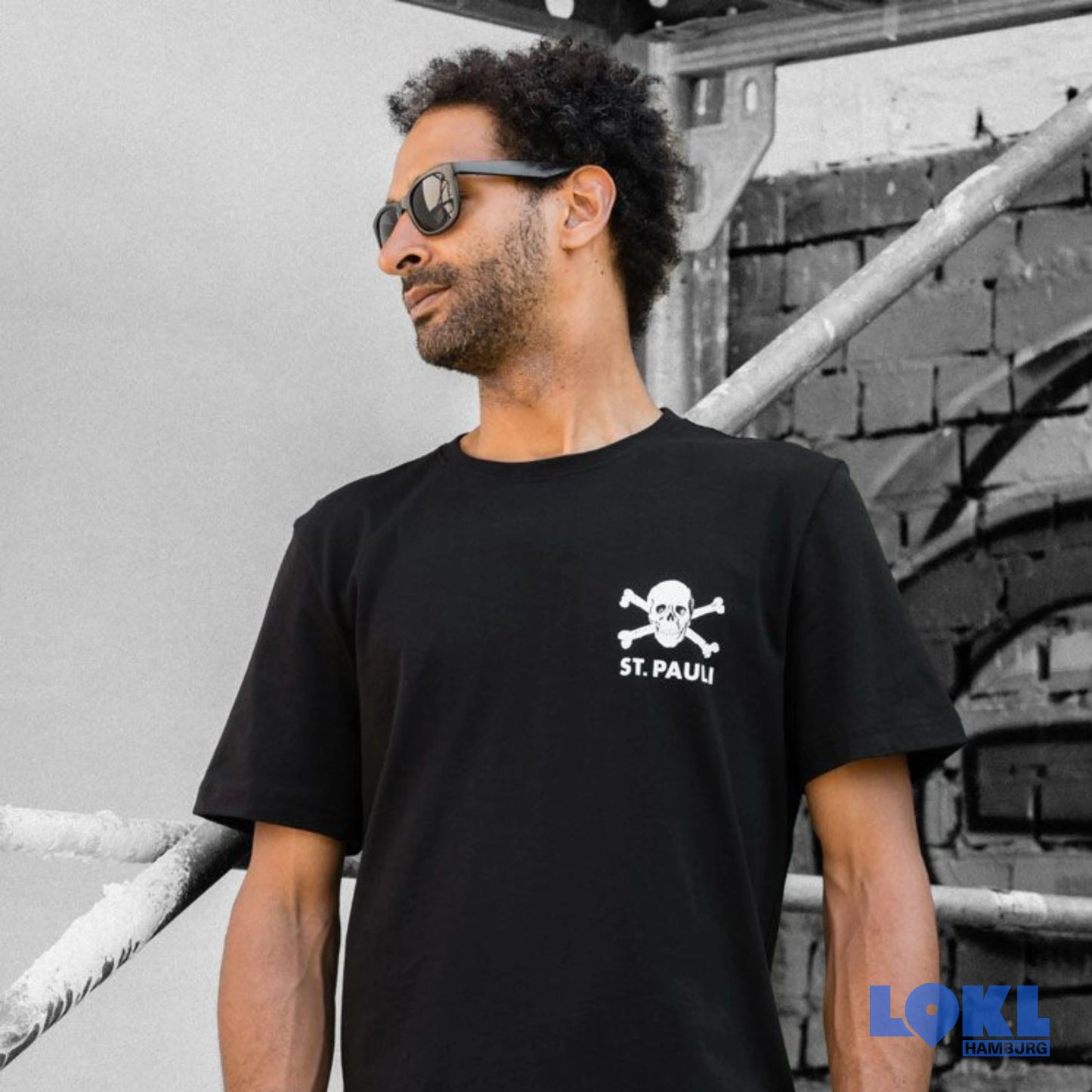 🤎🤍 St.Pauli T-Shirt Totenkopf II