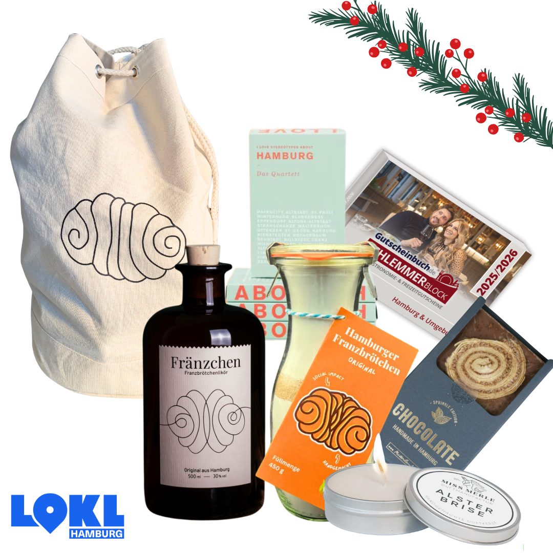 Franzbrötchen-Seesack Winter-Edition