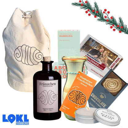 Franzbrötchen-Seesack Winter-Edition