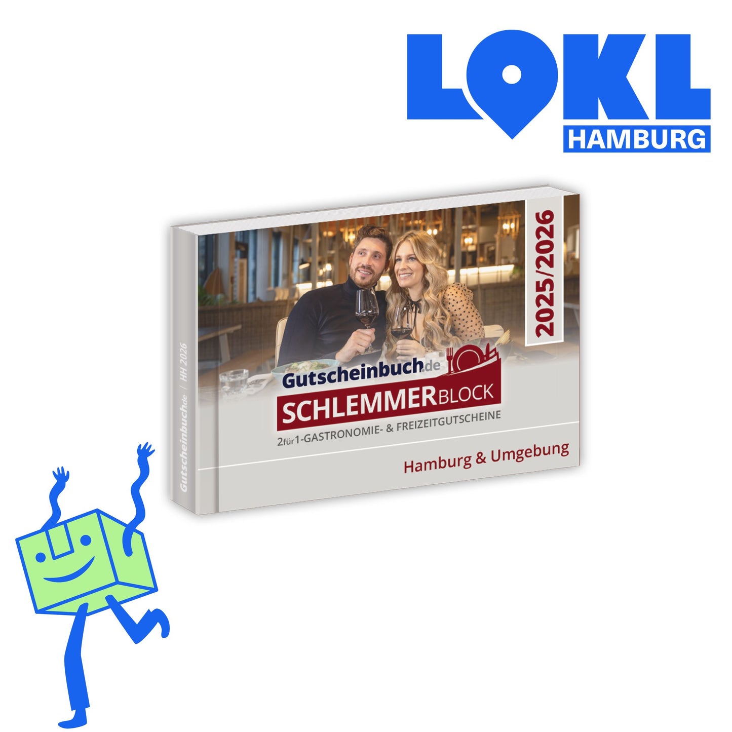 Gutscheinbuch Schlemmerblock Hamburg & Umgebung 2026 (NEU)