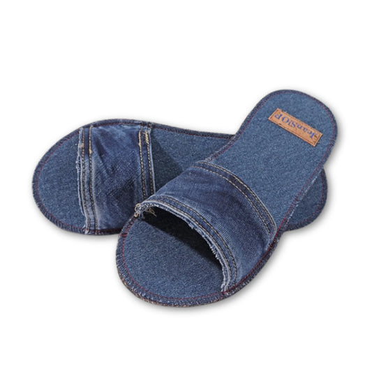 Pantolette aus alten Jeans