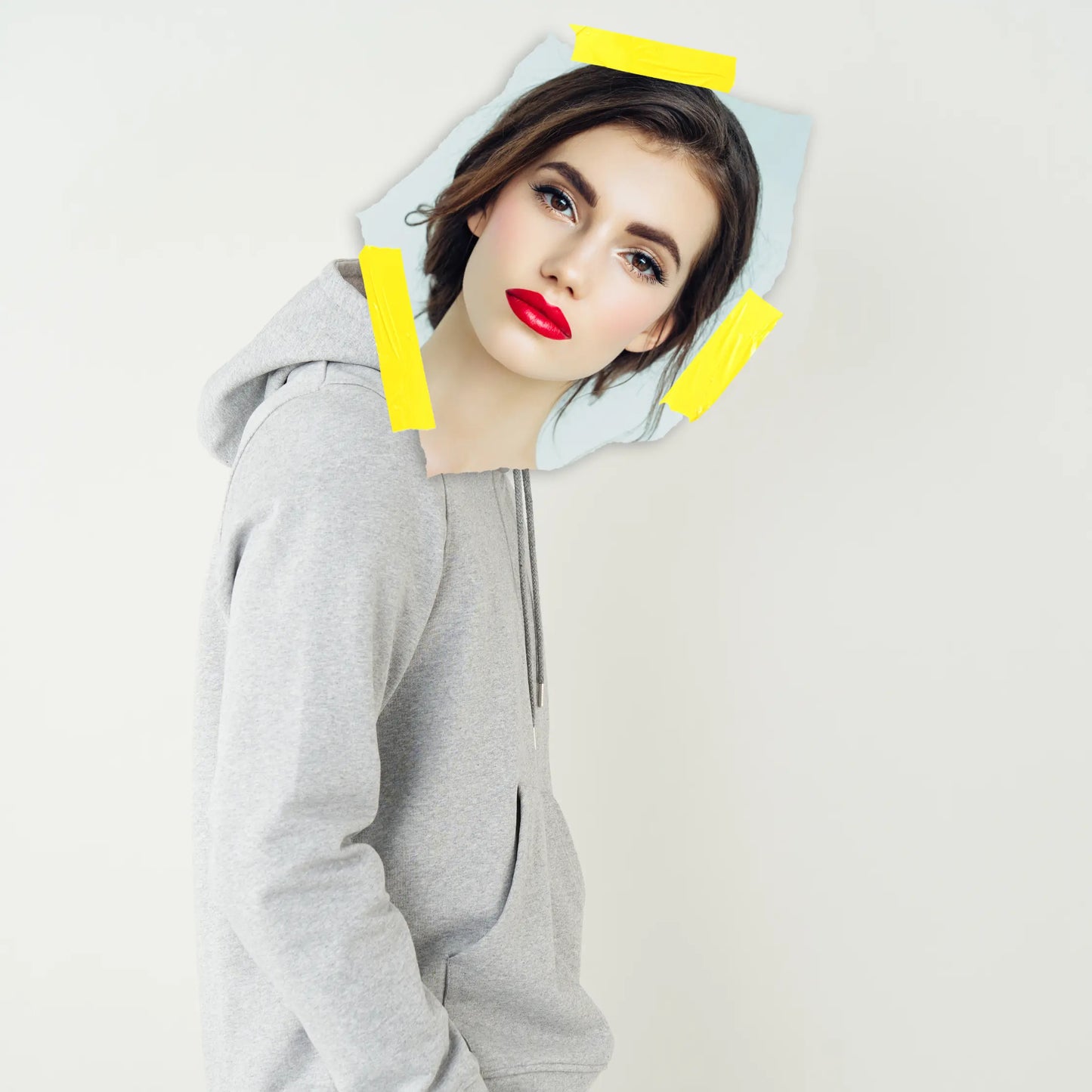 The Boyfriend Hoodie - Grau