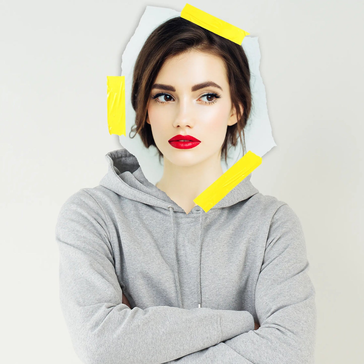 The Boyfriend Hoodie - Grau