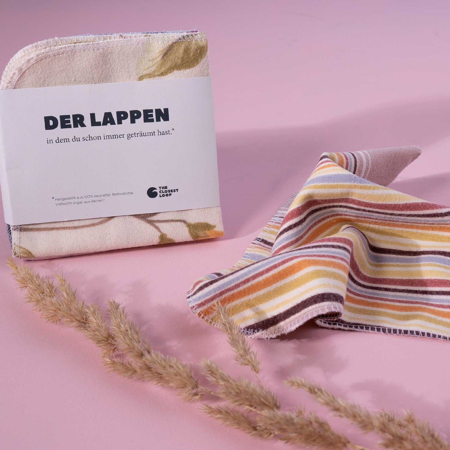 "Der Lappen" - der einzigartige Helfer im Haushalt aus 100% recycelten Textilien