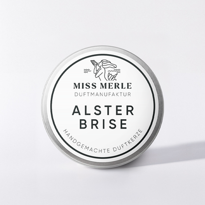 Kerze 'Alster Brise' - in der Dose (90g)