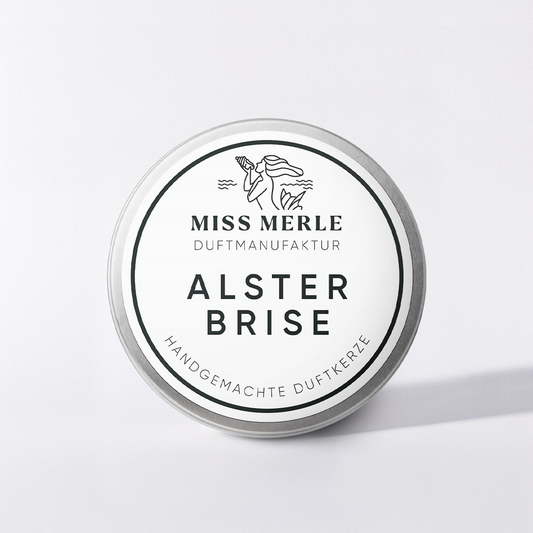 Kerze 'Alster Brise' - in der Dose (90g)