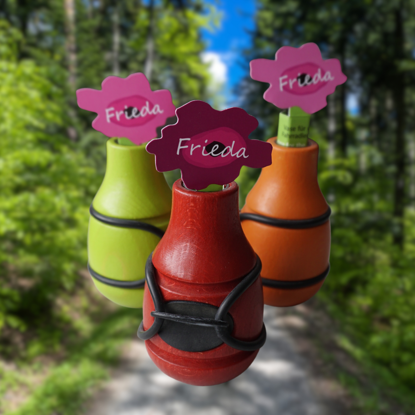 Fahrrad-Vase "Frieda"