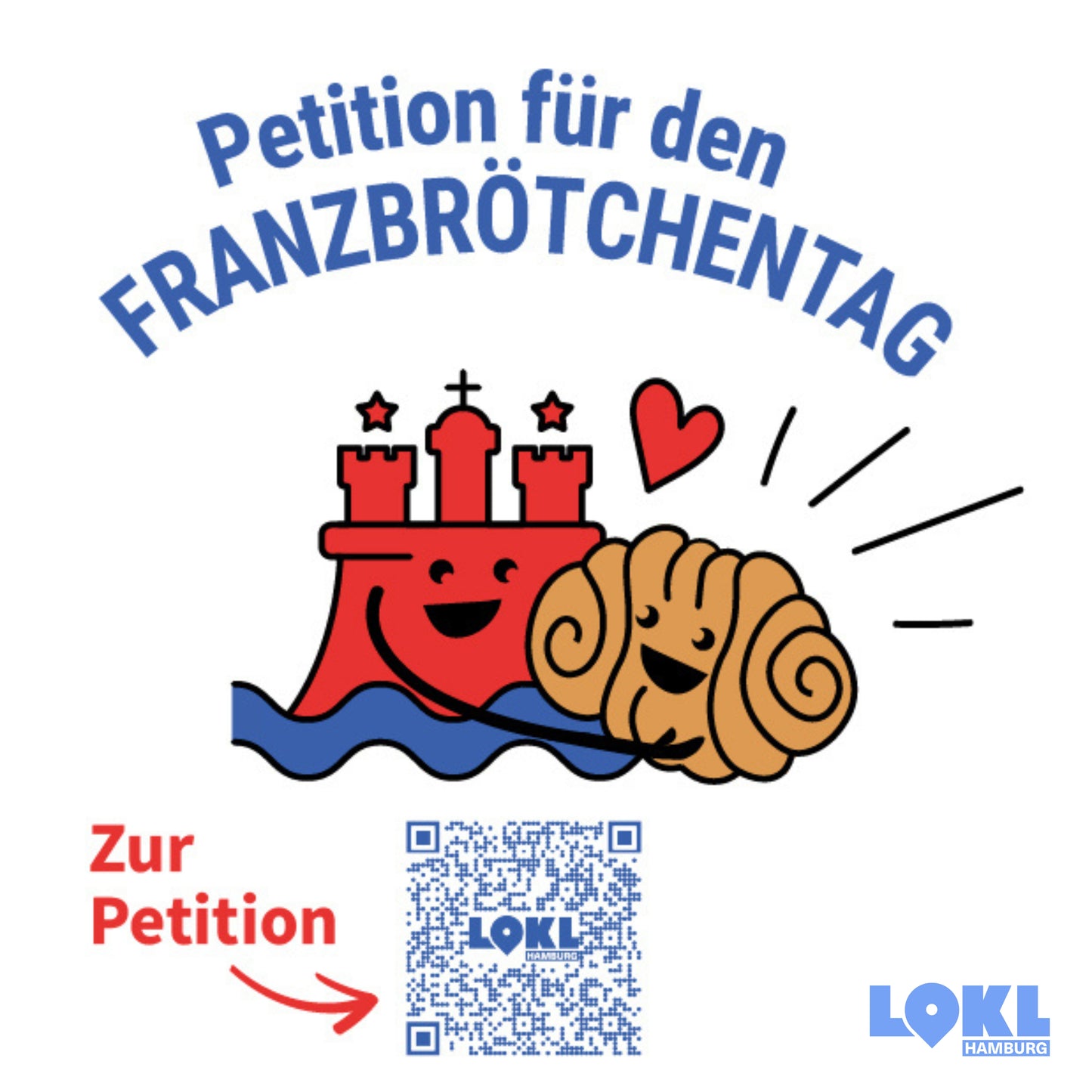 Sticker 'Franzbrötchentag'