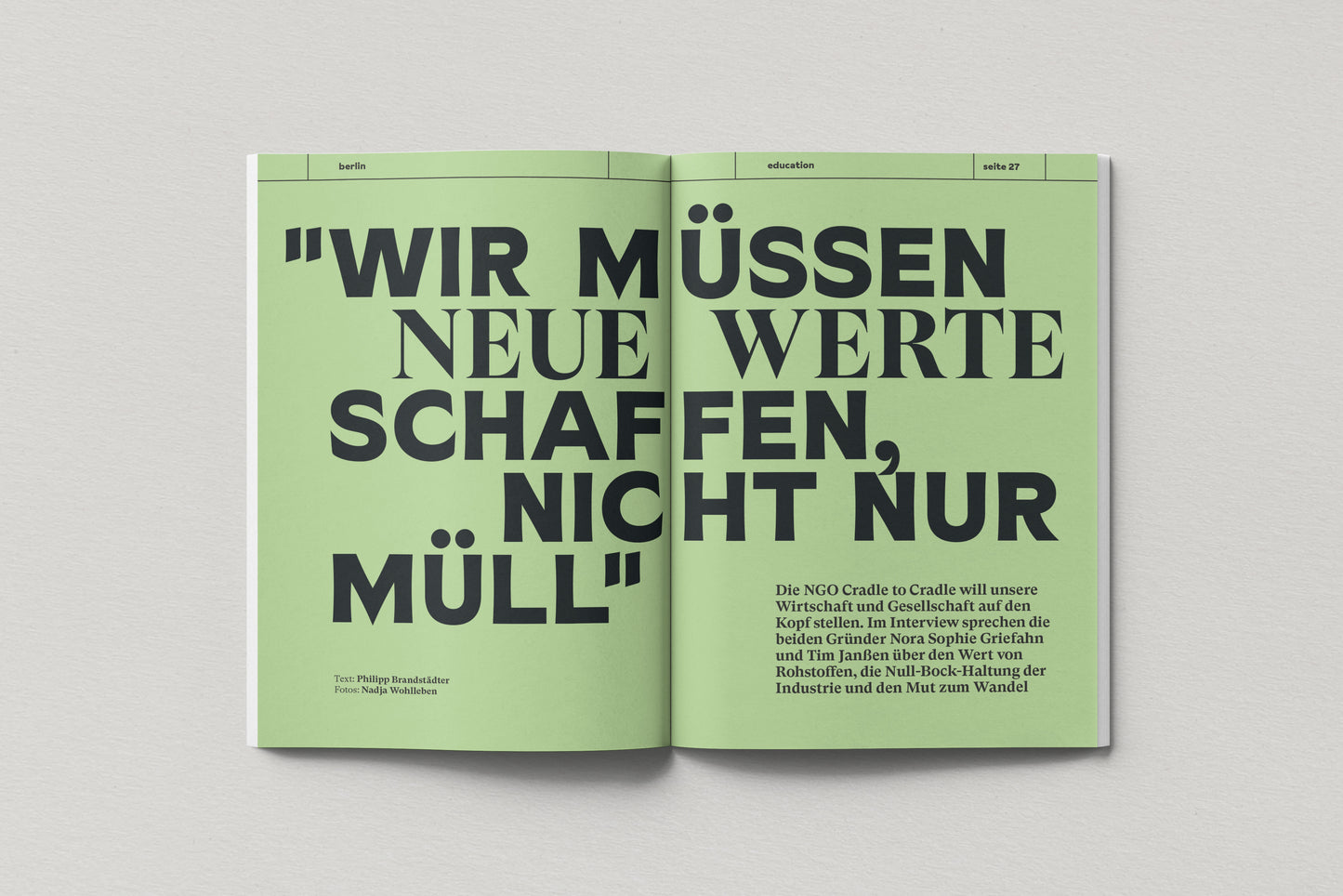 Green Magazin #1 Germany