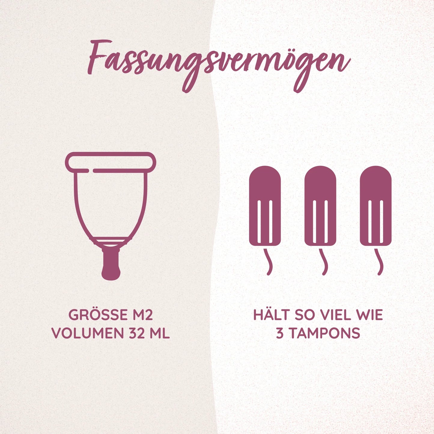 Menstruationstasse – das stressfreie Periodenprodukt (in 3 Größen erhältlich)