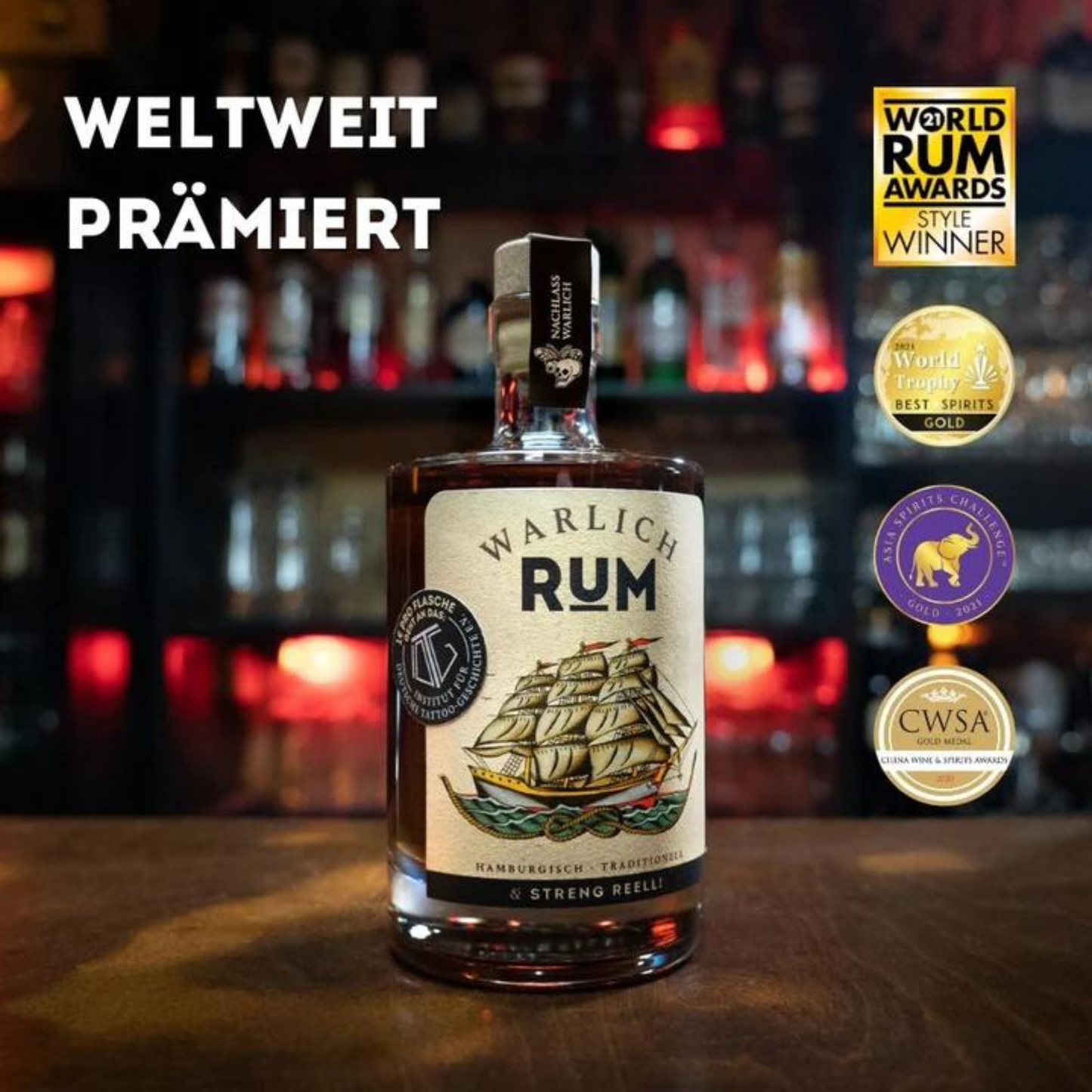 WARLICH Rum 0,5 L