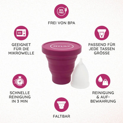 menstruationstasse aufbewahrung Menstruationstassen-Case – LOKL Hamburg