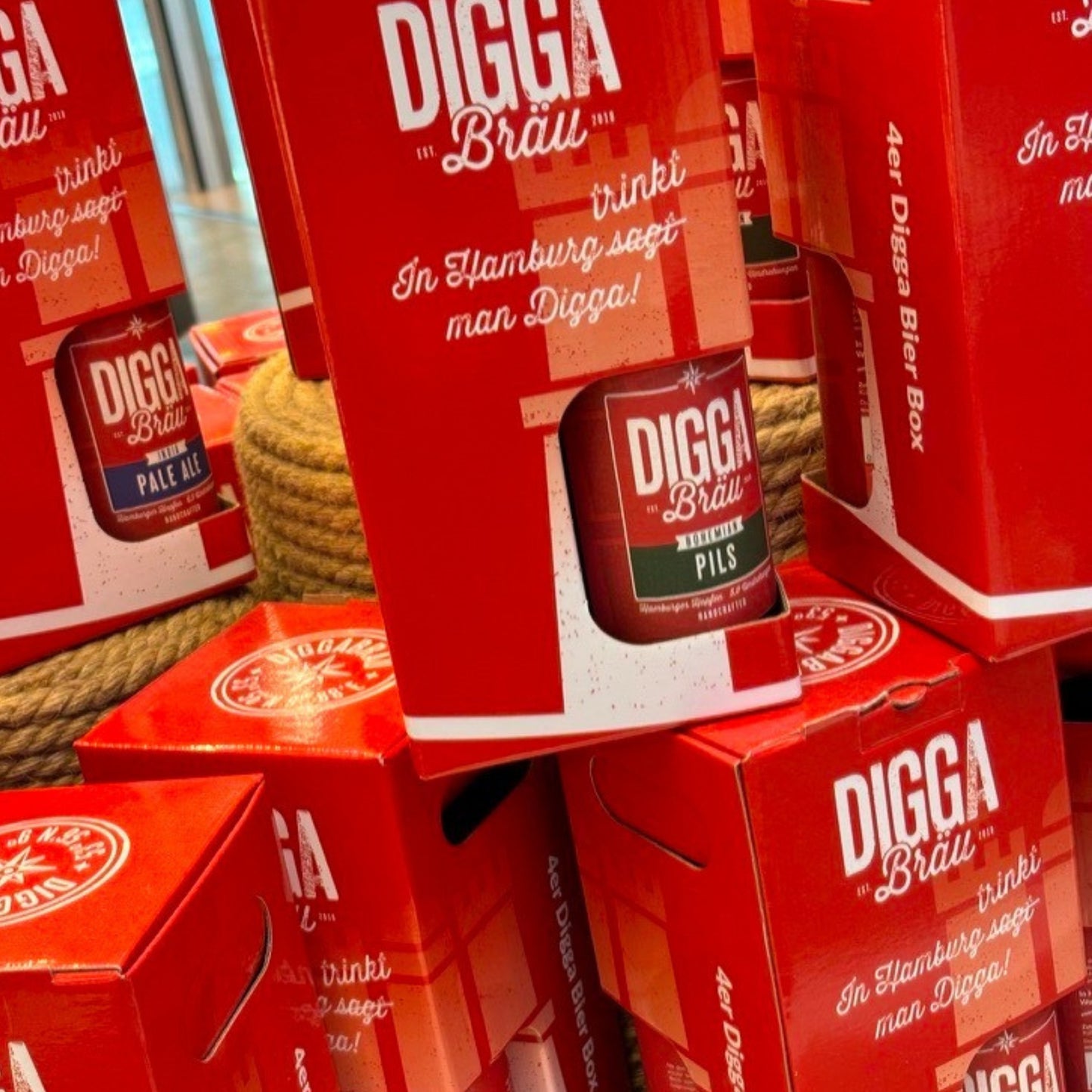 Bier 'DiggaBräu' - 4er Box