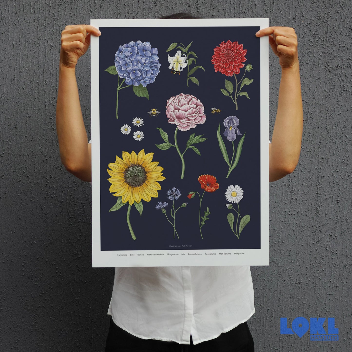 Poster 'Blumen' - Artprint
