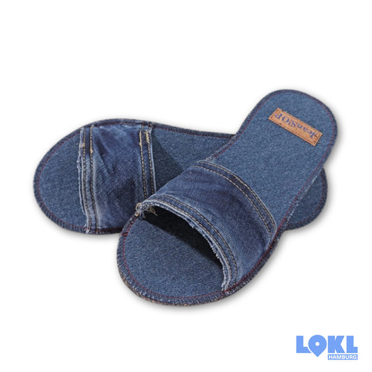 Pantoletten 'ReJean' - aus alten Jeans