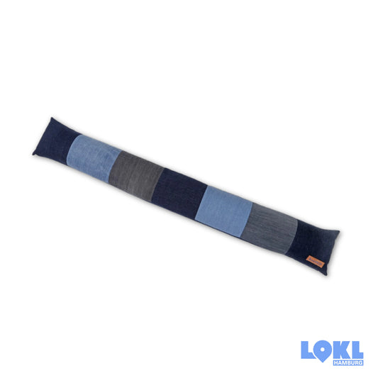 Zugluftstopper 'ReJean' - aus alten Jeans