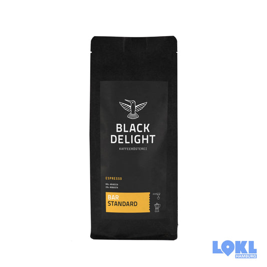 Kaffee 'Bar Standard' - geröstet, ganze Bohnen