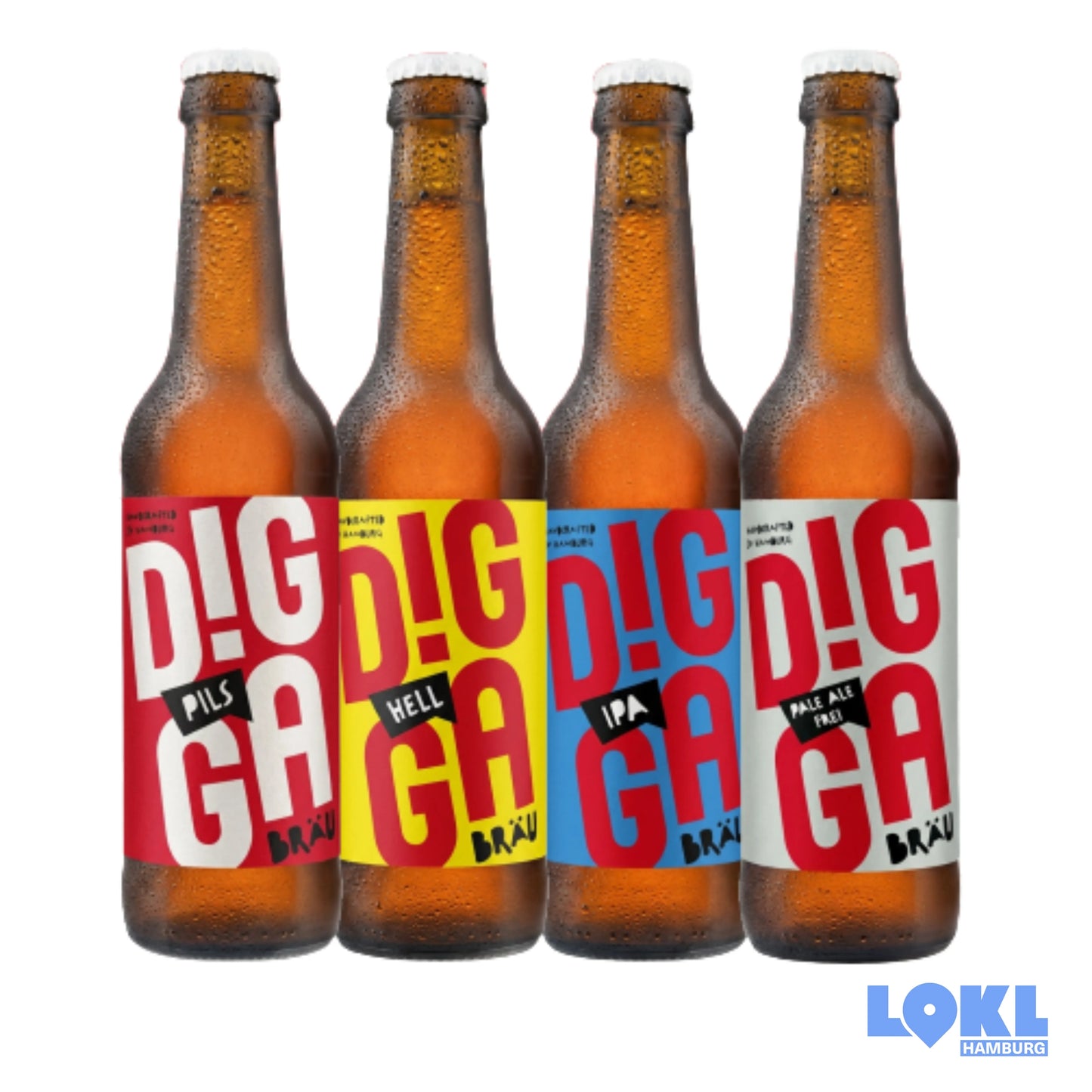 Bier 'DiggaBräu' - 4er Box