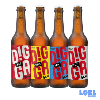 Bier 'DiggaBräu' - 4er Box