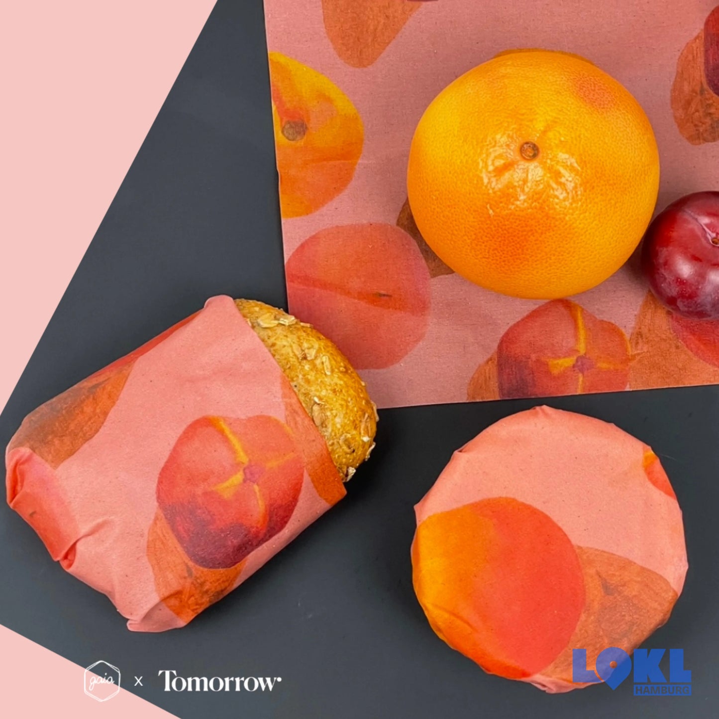 Bienenwachstücher 'Bio' - 3er Set