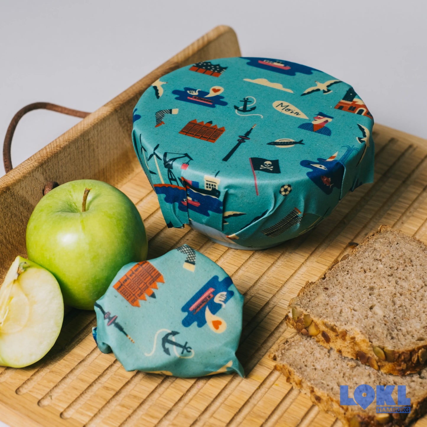 Bienenwachstücher 'Bio' - 3er Set