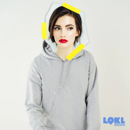 Hoodie 'The Boyfriend' - grau