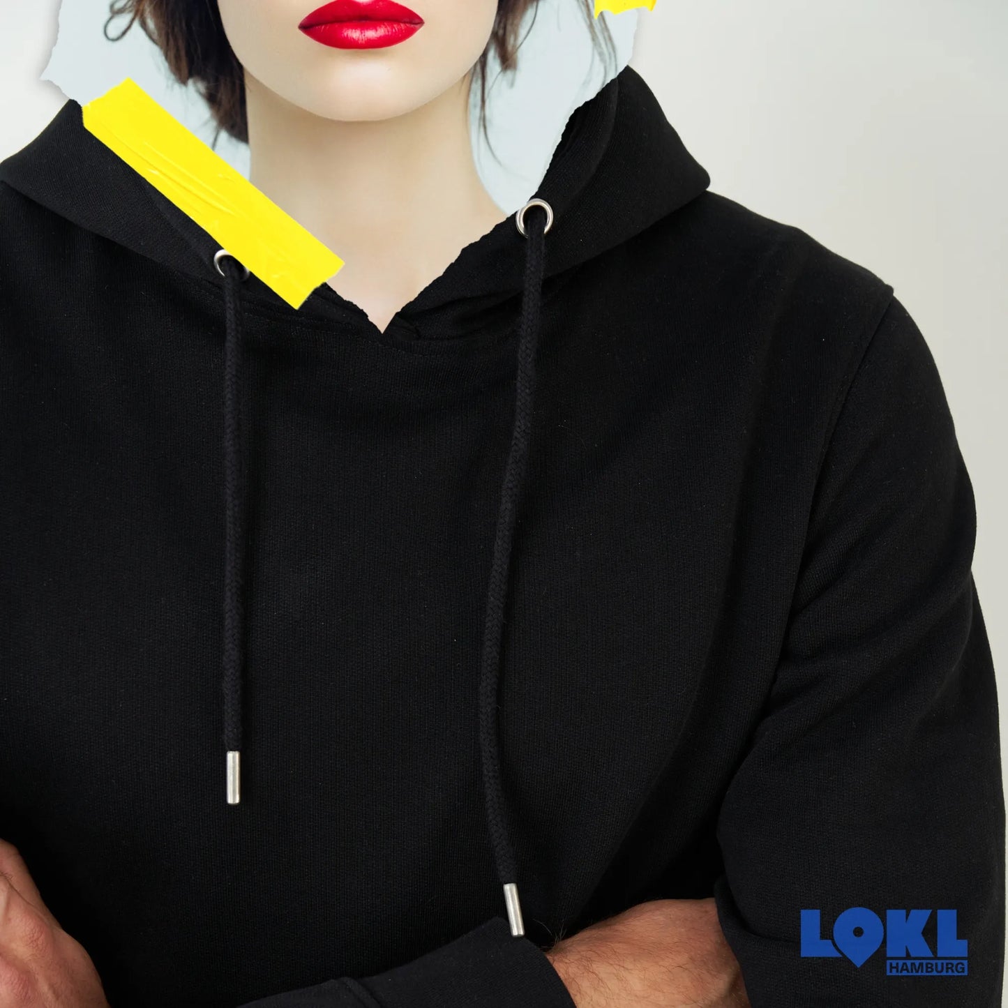 Hoodie 'The Boyfriend' - schwarz