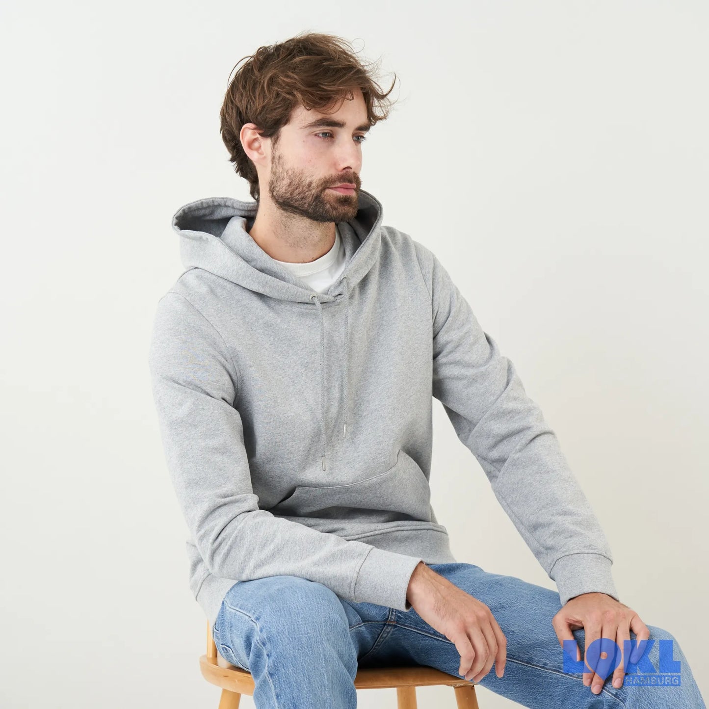 Hoodie 'The Classic' - grau